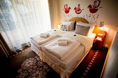 Hotelzimmer mit ungarischen Design in Bonvino Hotel auf Balaton-Obeland zu günstigen Preisen inkl. Halbpension - Hotel Bonvino**** Badacsony - Wellness Hotel Bonvino zu günstigen Preise in Badacsony