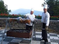 Wochenende in Galyateto im Grand Hotel Galya**** - Grillterrasse