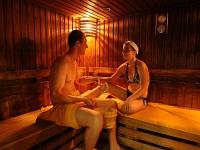 Sauna von Hunguest Hotel Helios für a Wellnesswochenende in Heviz