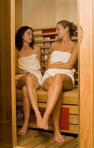 Sauna im Hotel Club Tihany - 4-Sterne Wellnesshotel am Balatonufer - ✔️ Hotel Club Tihany**** - Direkt am Ufer des Balatons