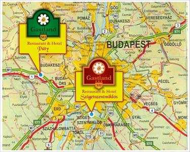 Hotel Gastland M0 - Szigetszentmiklos - Landkarte - ✔️ Hotel Gastland M0 Szigetszentmiklós ✔️ Hotel in Szigetszentmiklos