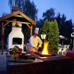 Grill Garten im Hotel Nagyerdö in Debrecen