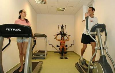 Der Fitnessraum des Szalajka Liget**** Wellness Hotels in Szilvasvarad - ✔️ Szalajka Liget**** Hotel Szilvásvárad - Appartementhäuser in Szilvasvarad mit Halbpension